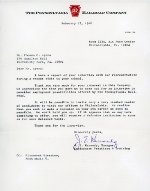 PRR Rejection Letter, 1968